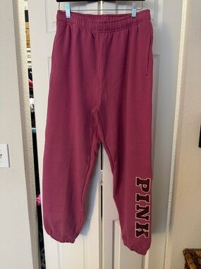 🇺🇸🎉PINK Victoria’s Secret Logo Mauve Sweatpants